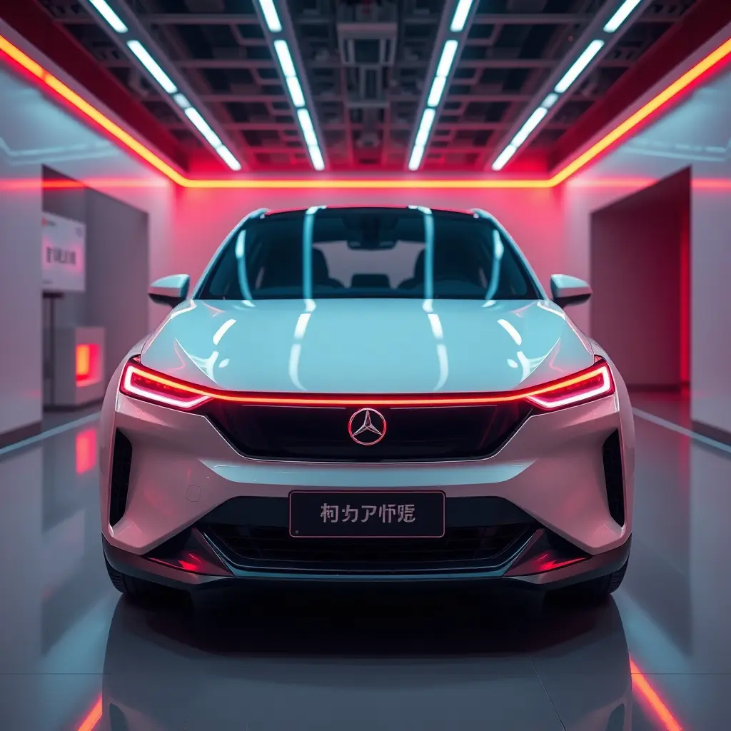 Современный корейский автомобиль